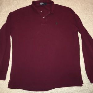 Ralph Lauren Long Sleeve Polo LG men's